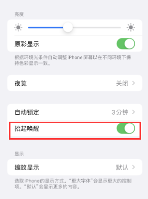 宾阳苹果授权维修站分享iPhone轻点无法唤醒怎么办