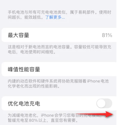 宾阳苹果15维修分享iPhone15充电到80%就充不进电了怎么办 